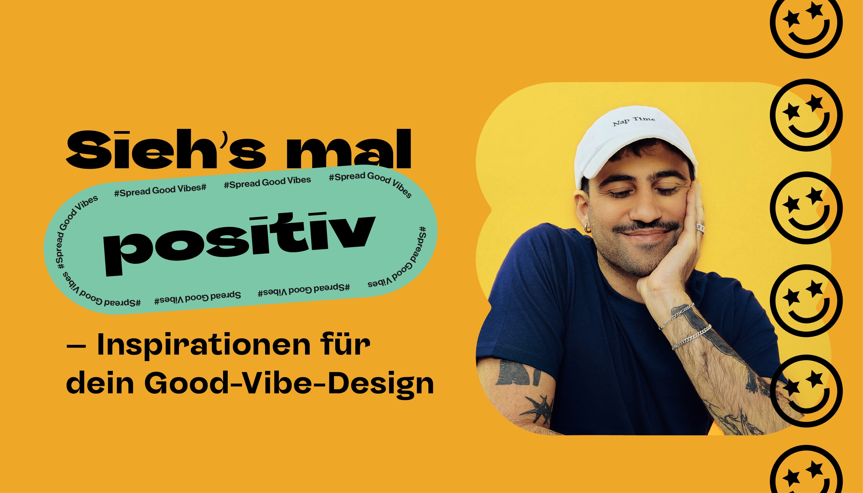 Sieh’s mal positiv – Inspirationen für dein Good-Vibe-Design