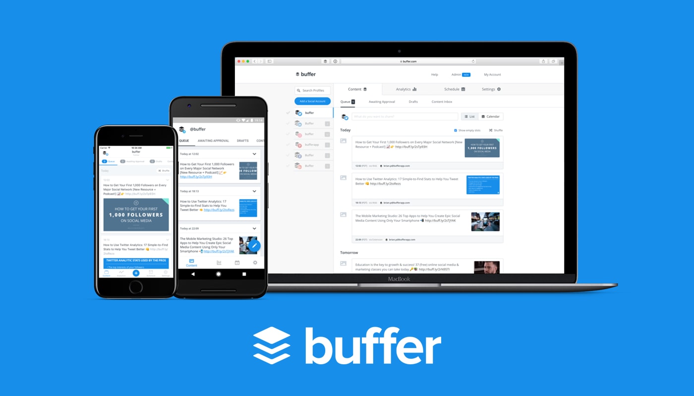 Buffer: Dein Social-Media-Planer